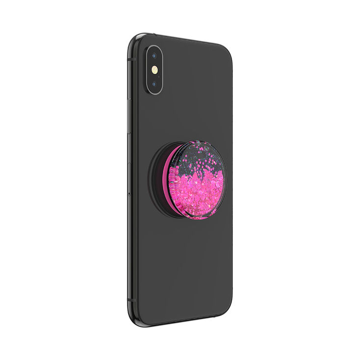 PopSockets&reg; PopGrip - Tidepool Neon Pink,