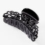 Black Filigree Scroll Hair Claw,