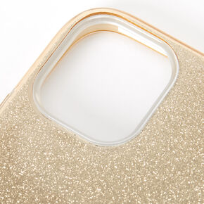 Gold Glitter Protective Phone Case - Fits iPhone&reg; 11,