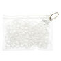 No More Snag Mini Hair Ties - Clear, 1000 Pack,