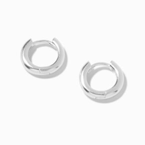 Icing Select Sterling Silver 10MM Clicker Hoop Earrings,