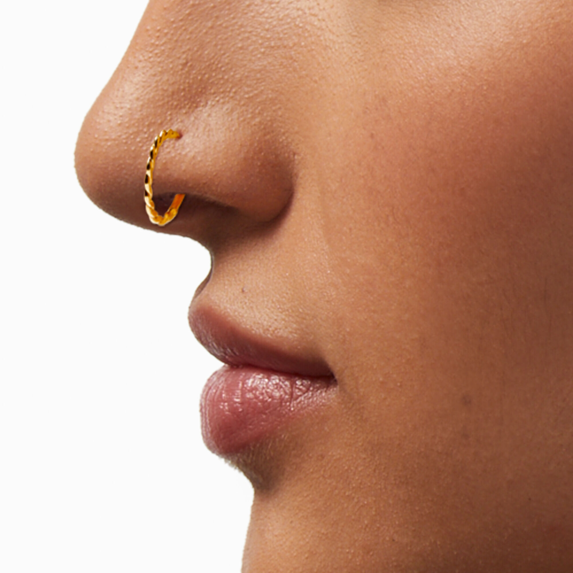 Nose Ring Hoop,solid GOLD Nose Ring,indian Nose Ring,tribal Nose Ring, Nose  Jewelry,nostril Hoop,nose Piercing,nose Earring,nostril Jewelry - Etsy