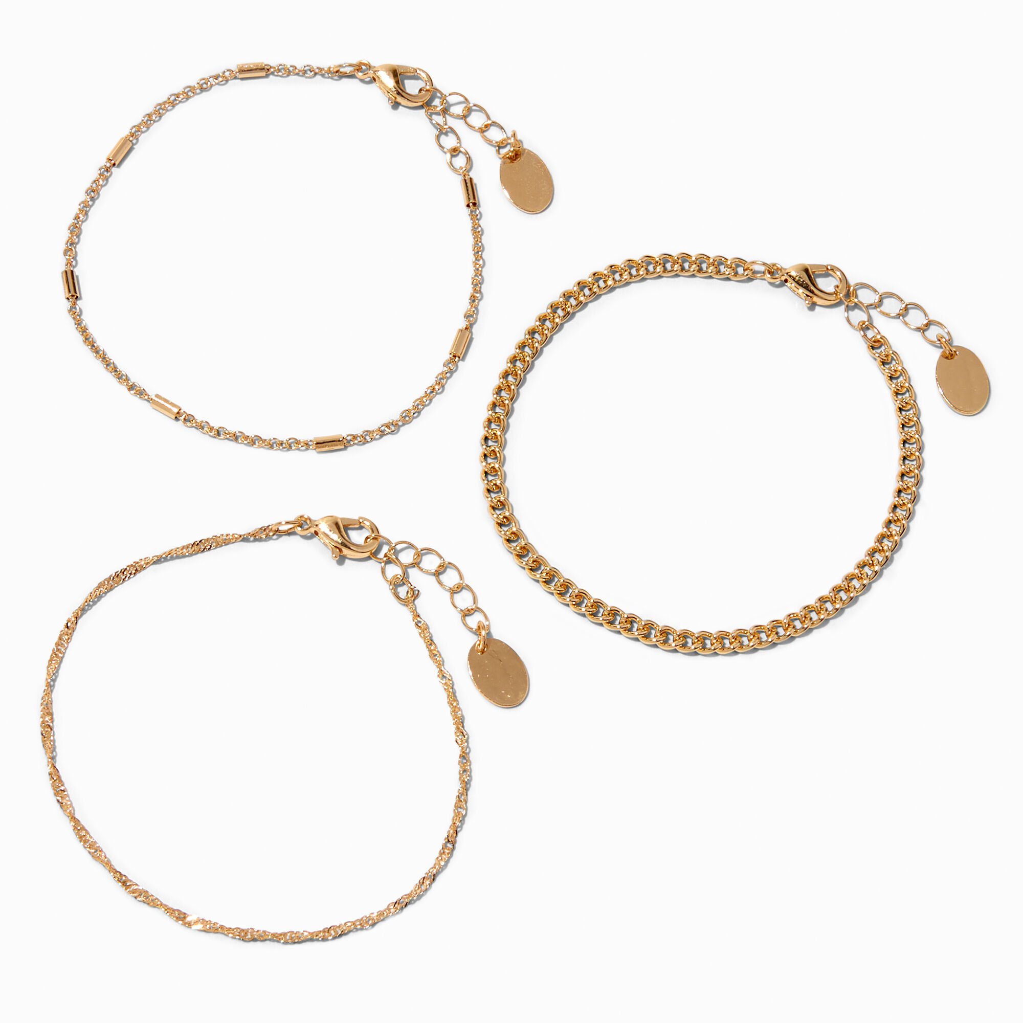 Time and Tru Women's Gold-Tone Beaded Stretch Bracelet Set, 6-Piece -  Walmart.com