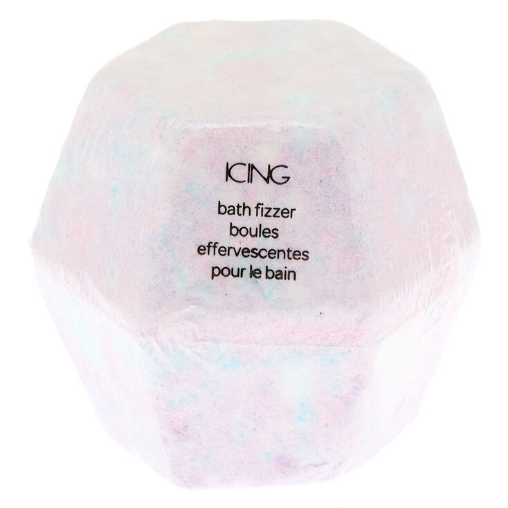 Pastel Hexagon Bath Bomb - Purple,