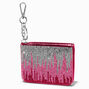 Fuchsia Pink Ombr&eacute; Bling Coin Purse,