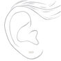 Sterling Silver One Horse Stud Earring,