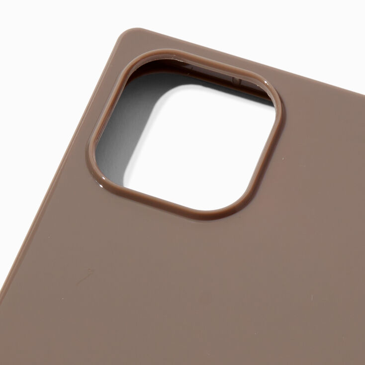 Shiny Brown Protective Phone Case - Fits iPhone&reg; 13 Pro Max,
