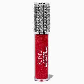 Red Shimmer Bling Glitter Lip Gloss Wand,