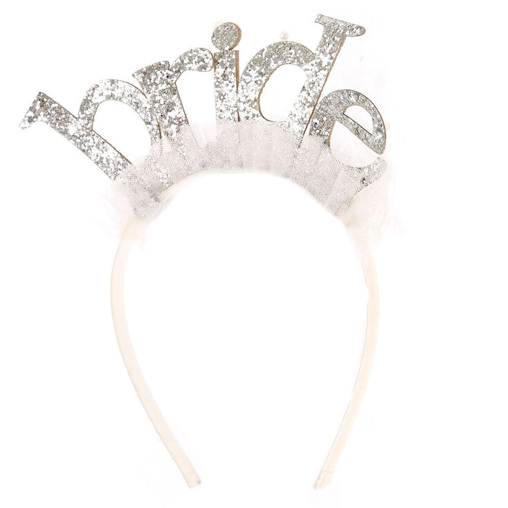 Bride Bachelorette Tulle Headband,