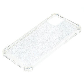 Clear Glitter Protective Phone Case - Fits iPhone 11,