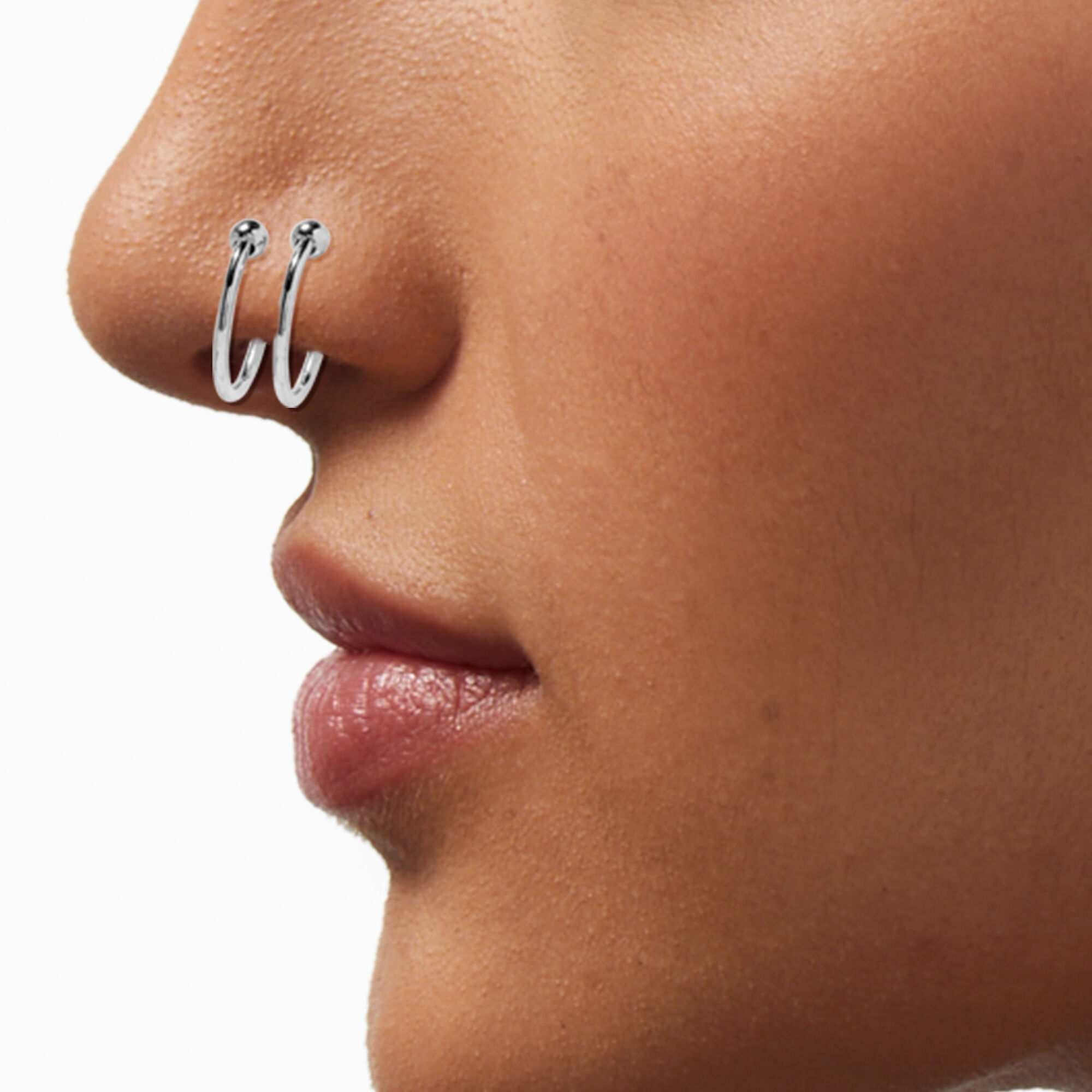 Fake Piercings Faux Nose Rings Earrings More Icing US