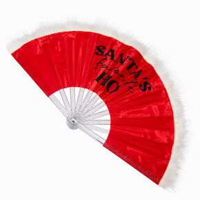 &quot;Santa&#39;s Favorite Ho&quot; Oversized Folding Fan,