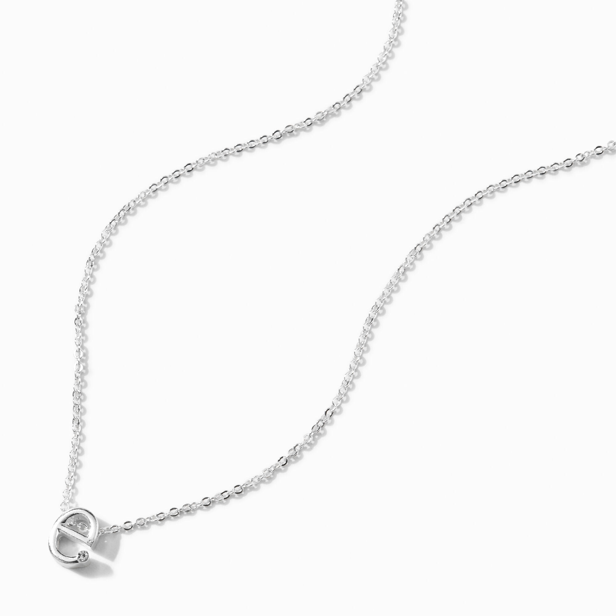 Cursive discount e necklace
