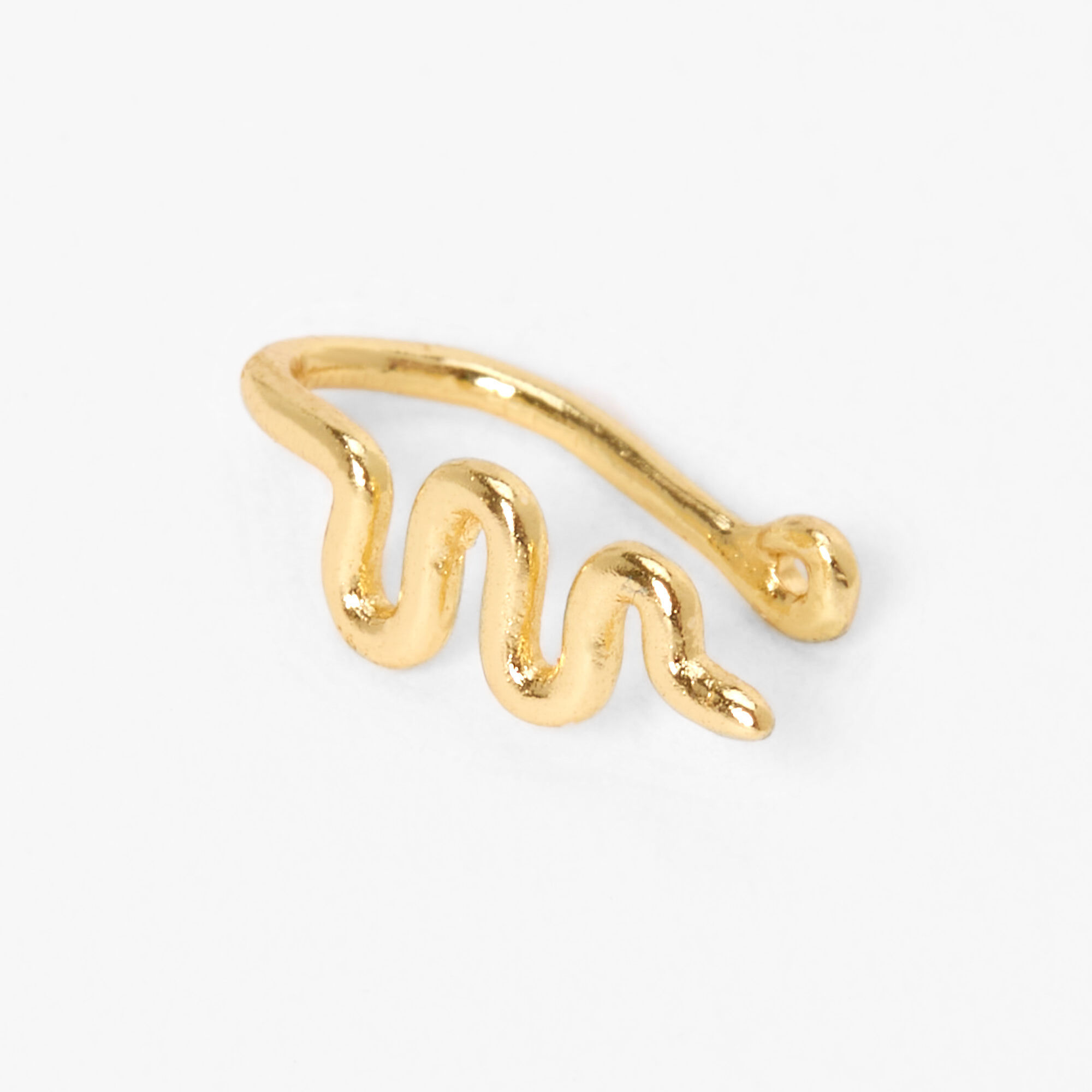 Icing Gold Snake Faux Nose Ring