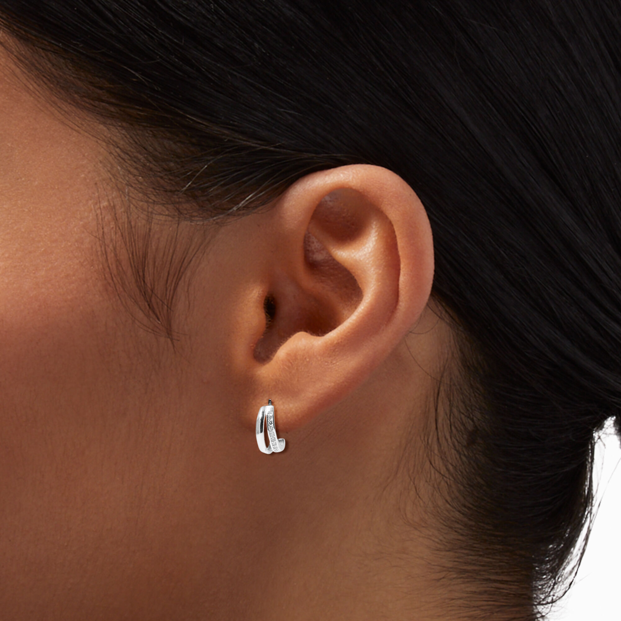 Icing sterling silver earrings online