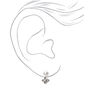 Silver Rhinestone &amp; Pearl Double Row Lined Jewelry Set - 2 Pack,