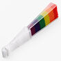 Glitter Rainbow Folding Fan,