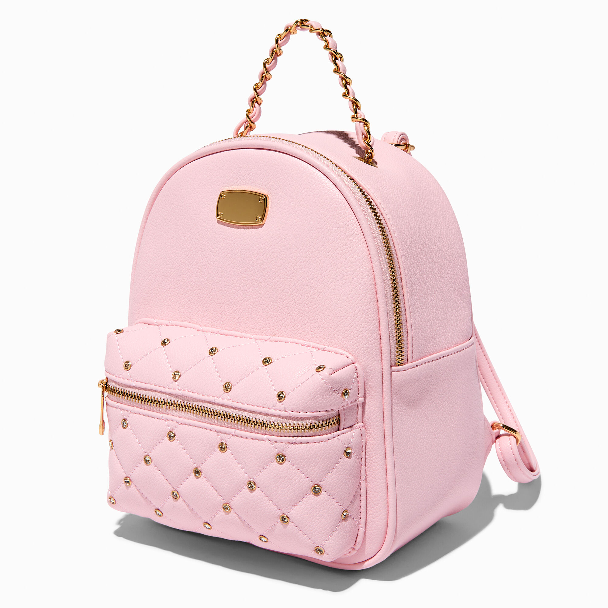 Pink studded bag outlet