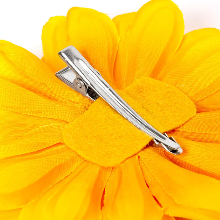 Yellow Sunflower Hair Clip,