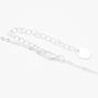 Silver Glow In The Dark Zodiac Spinning Pendant Necklace - Pisces,