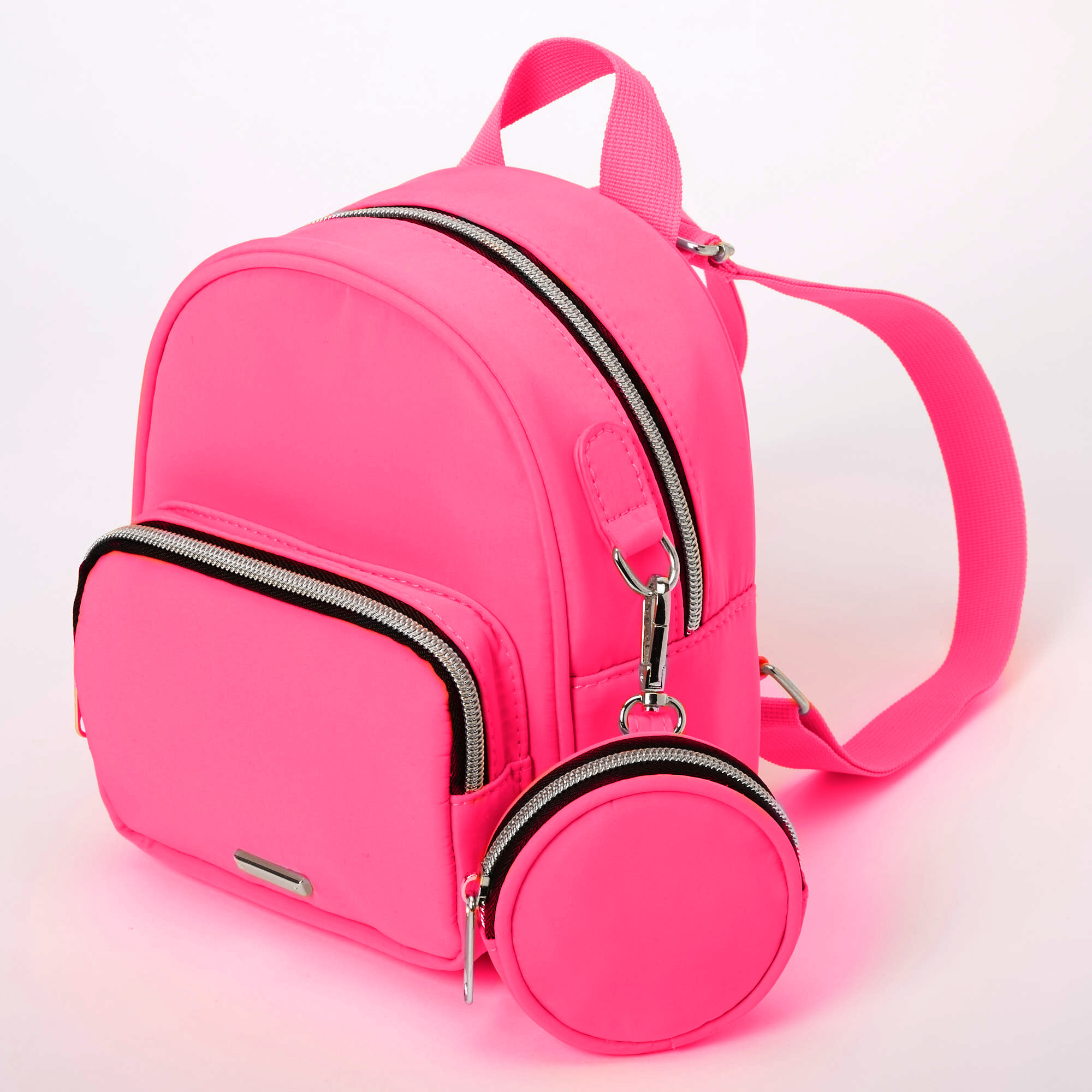 Neon Mini Backpack - Pink Icing US