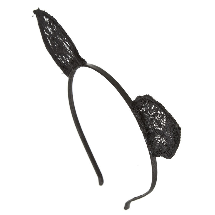 Black Lace Cat Ears,