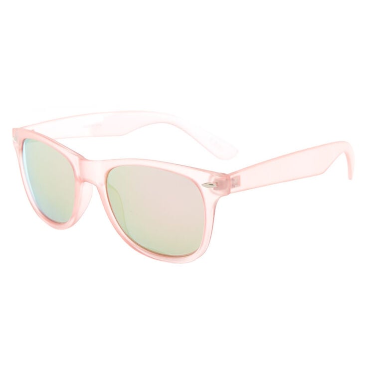 Retro Frost Sunglasses - Pink,