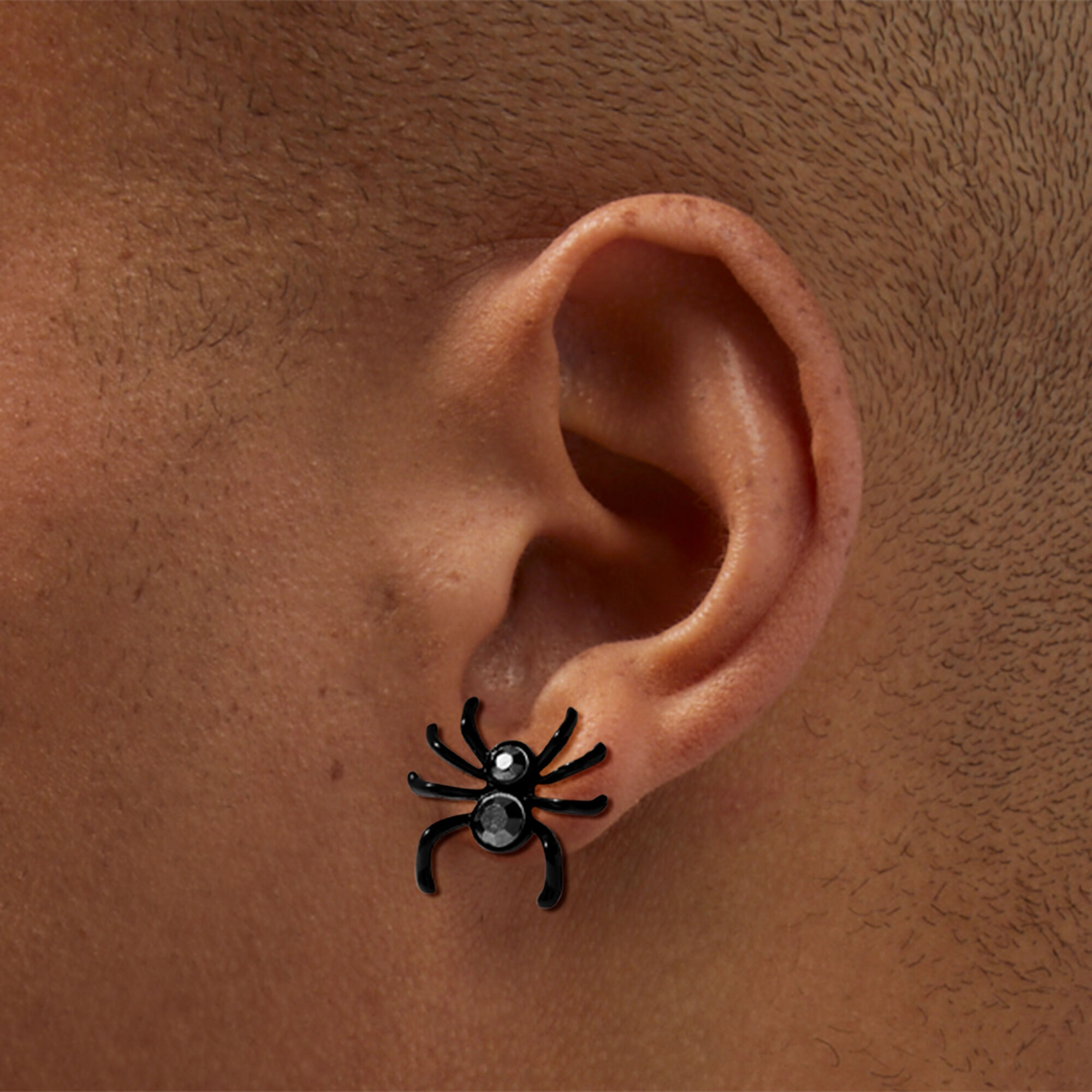 Spider stud earrings discount