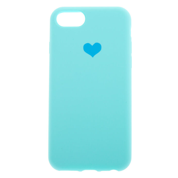 Mint Heart Phone Case - Fits iPhone 6/7/8/SE,