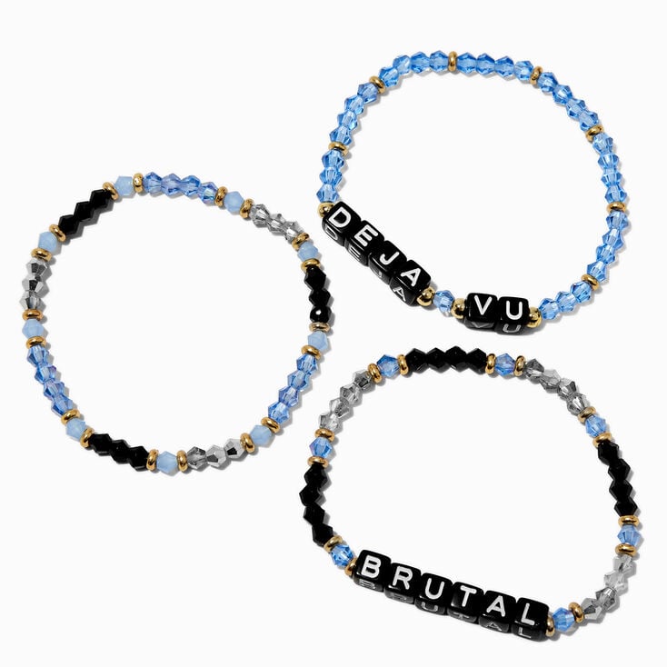 Deja Vu Beaded Stretch Bracelets - 3 Pack,