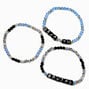 Deja Vu Beaded Stretch Bracelets - 3 Pack,