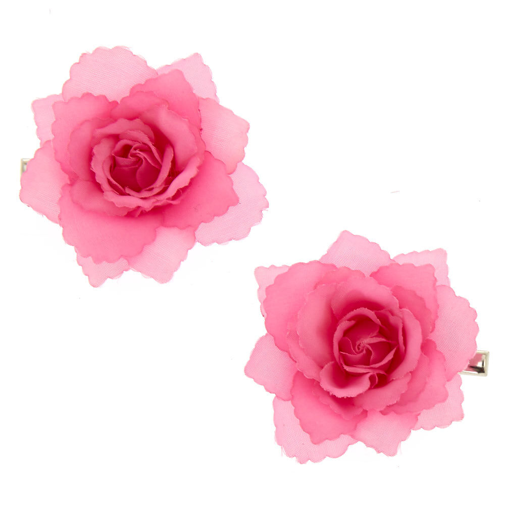 beautiful flower hair clips