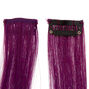 Ombre Clip In Faux Hair Extensions - Lilac,