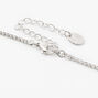 Silver Twisted Fringe 16&quot; Necklace &amp; 3&quot; Drop Earrings Jewelry Set - 2 Pack,