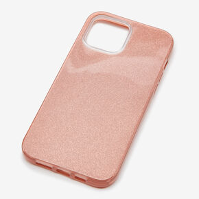 Bronze Glitter Protective Phone Case - Fits iPhone&reg; 13 Pro Max,