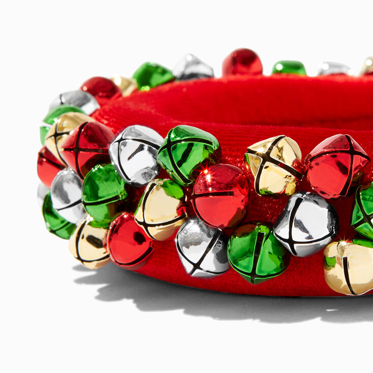 Jingle Bells Red Velvet Headband,