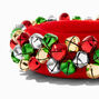 Jingle Bells Red Velvet Headband,