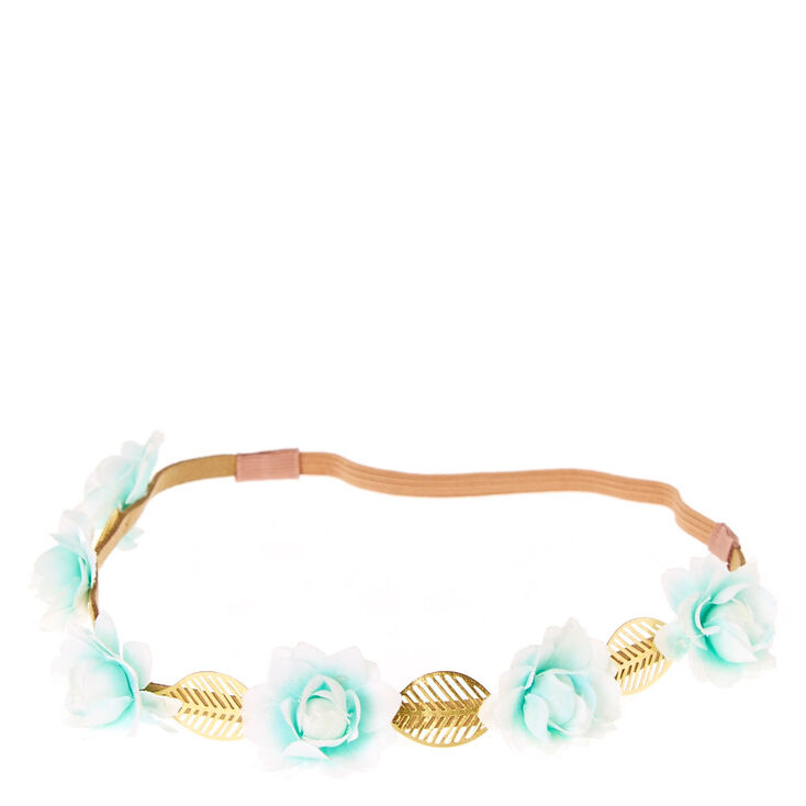 Roses & Leaves Headwrap,