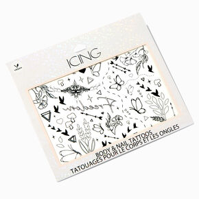 Nature Mini Vegan Body &amp; Nail Stickers,