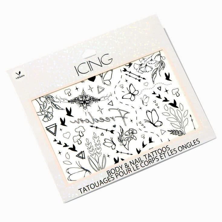 Nature Mini Vegan Body &amp; Nail Stickers,