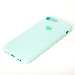 Mint Heart Phone Case - Fits iPhone 6/7/8/SE,