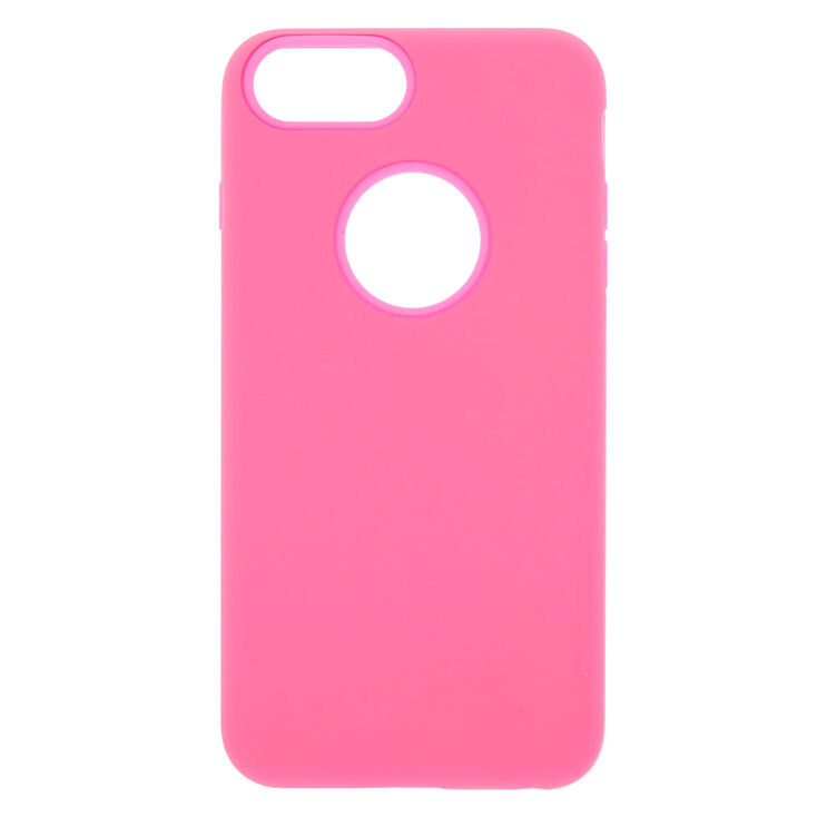 Soft-Touch Protective Phone Case - Fits iPhone 6/7/8 Plus,