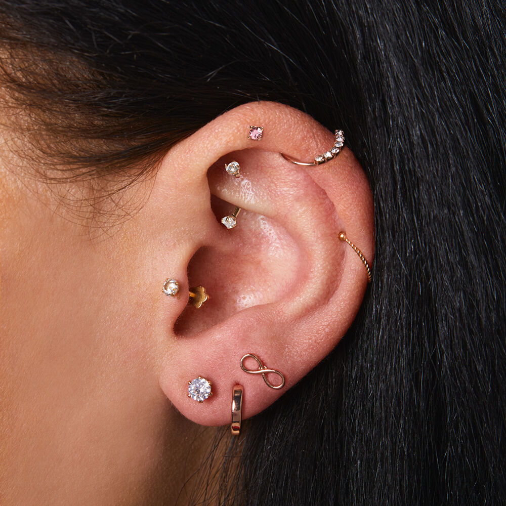icing cartilage earrings