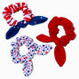 Stars &amp; Stripes Bow Hair Scrunchies,