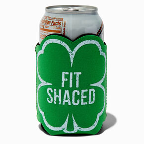 &quot;Fit Shaced&quot; St. Patrick&#39;s Day Standard Can Cooler,