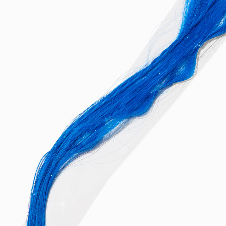 Blue Braid Clip-In Fake Hair ,