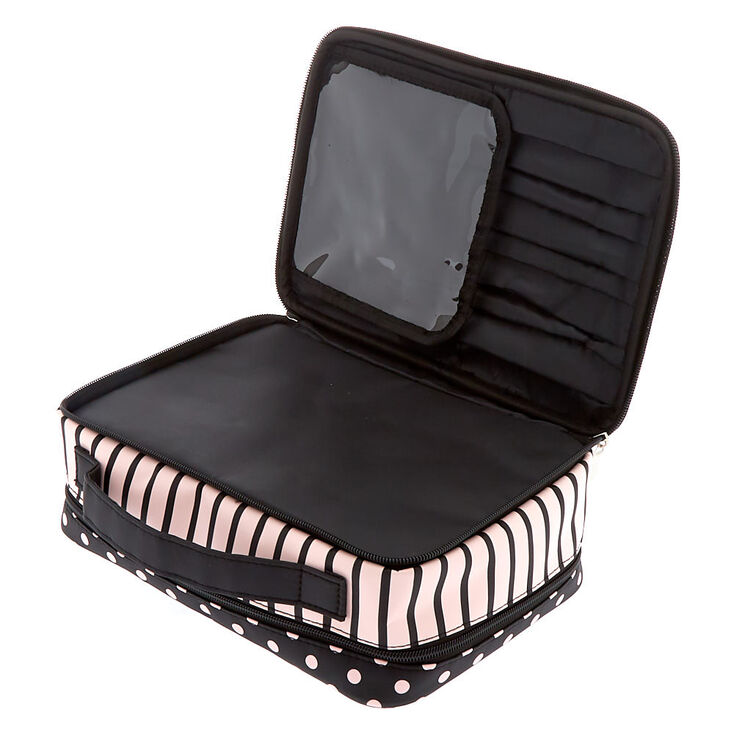 Parisian Traveler Makeup Bag - Pink,