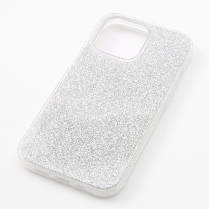 Clear Glitter Protective Phone Case - Fits iPhone&reg; 13 Pro,