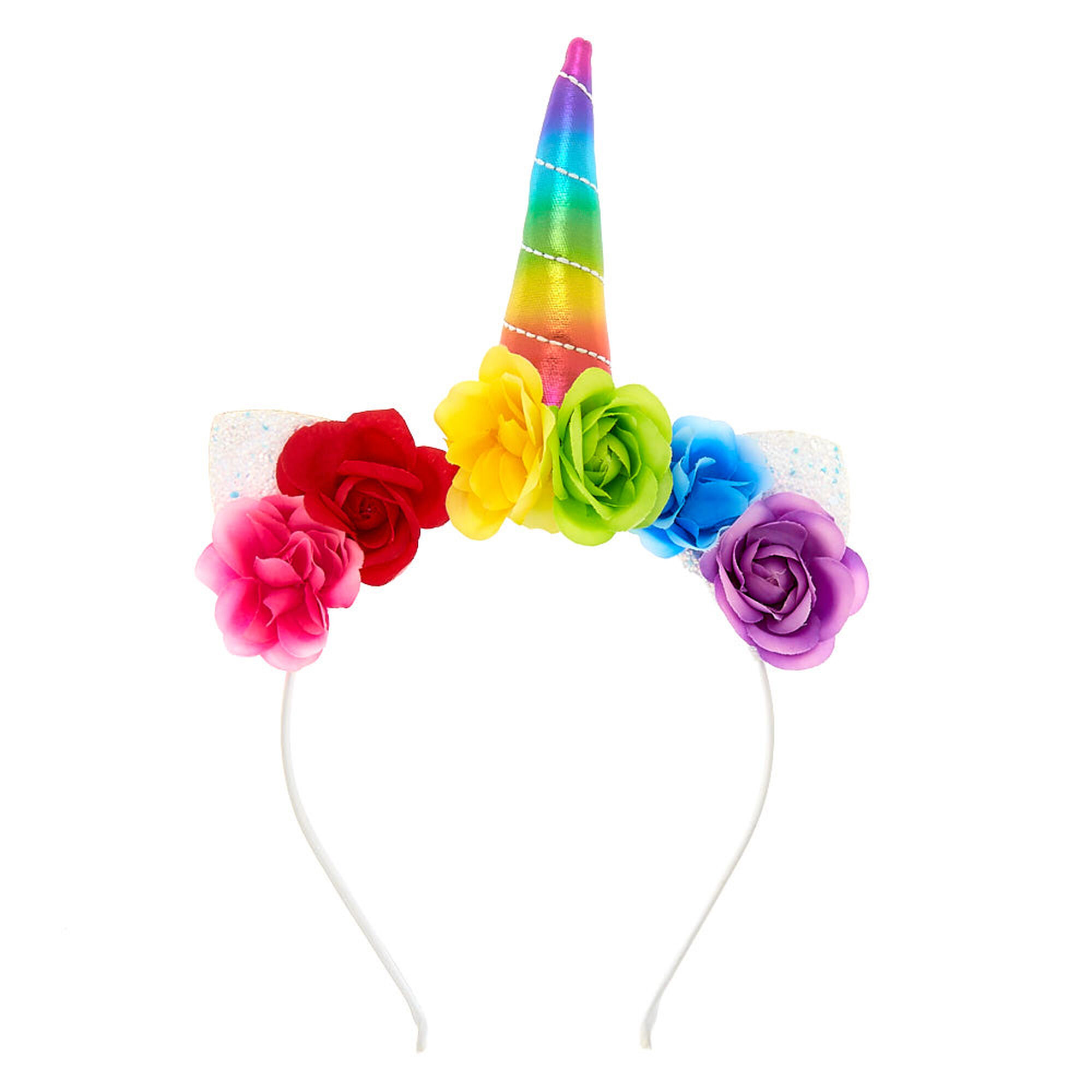 Rainbow Unicorn Flower Headband Icing Us