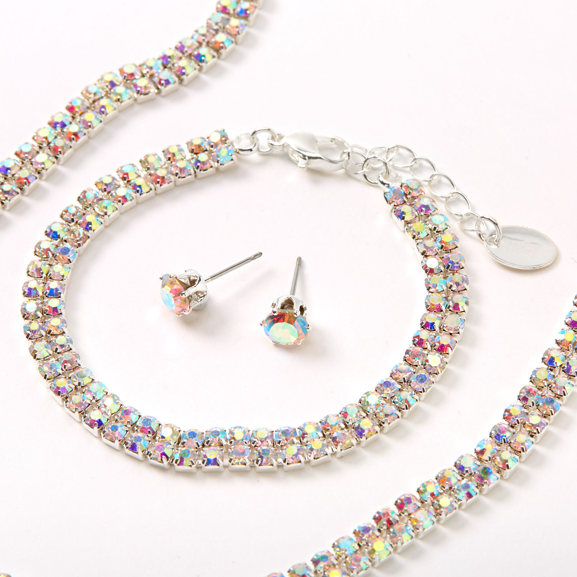 aurora borealis glass gemstone jewelry